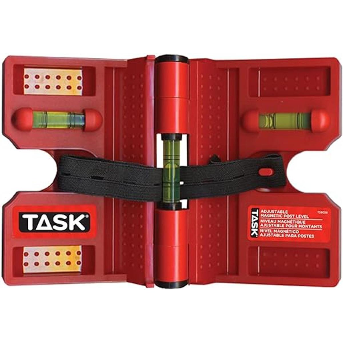 Tarea Tools t58058 Adjustable Post Nivel Magnético