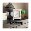 Tasse Verre Reloj rústico de estante silencioso para_5