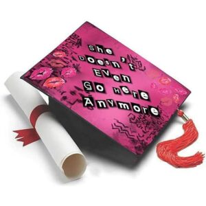 Tassel Toppers Mean Girls Movie Cita Grad Cap Decorado_1