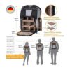 TARION Mochila de cámara impermeable para cámara bolsa_6