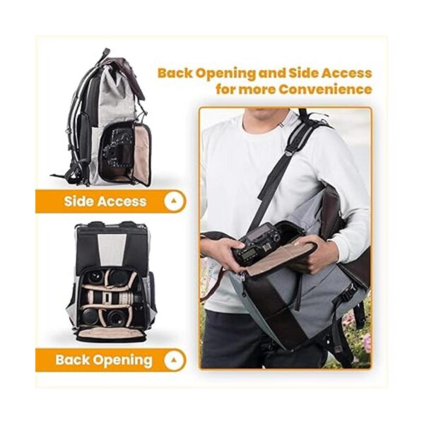 TARION Mochila de cámara impermeable para cámara bolsa_4