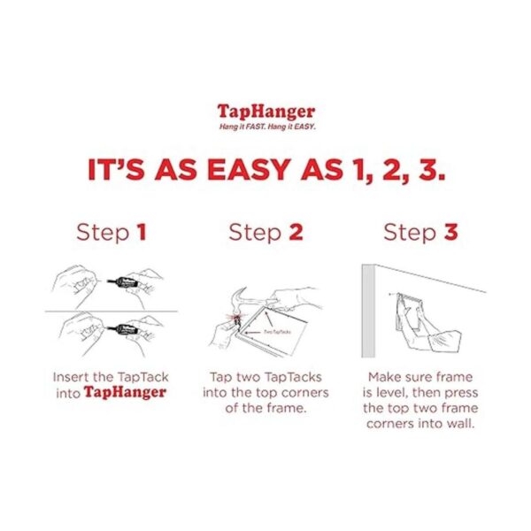 Kit para colgar cuadros TapHanger_5