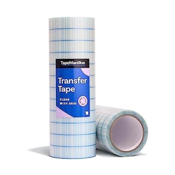 Rollo de cinta de transferencia transparente de 12