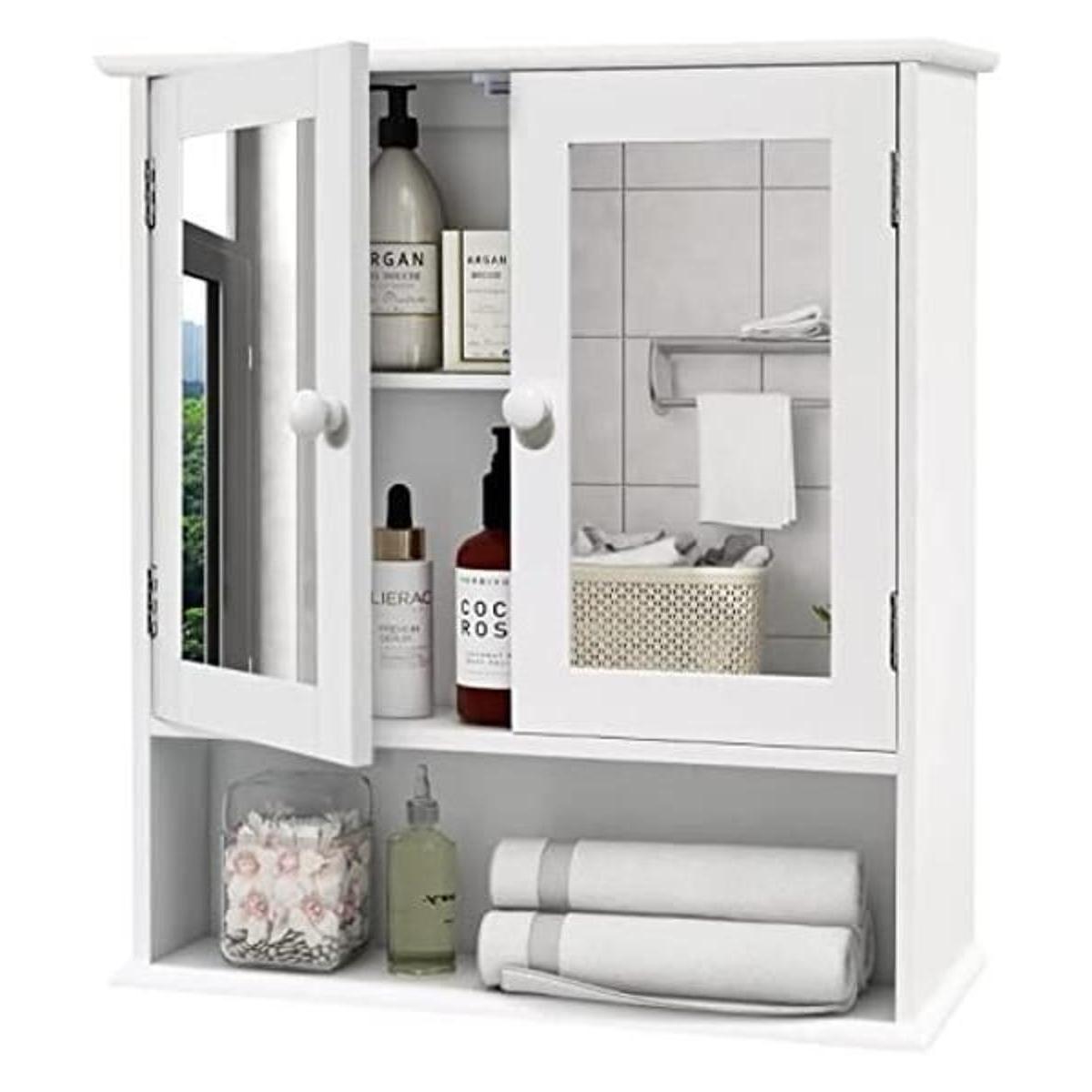 TaoHFE Mueble de medicina botiquines para baño con