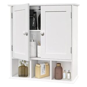 TaoHFE Armario de baño gabinete de pared de baño con 2_1