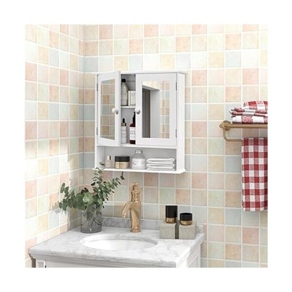 TaoHFE Mueble de medicina botiquines para baño con_4
