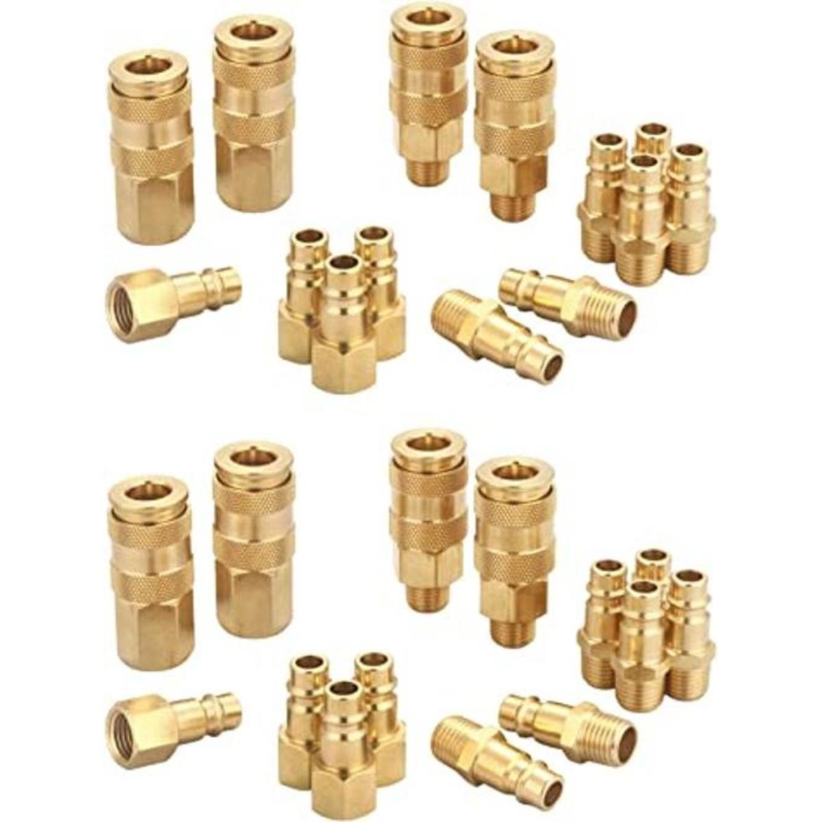 T TANYA HARDWARE Kit de acoplador y enchufe de alto flujo