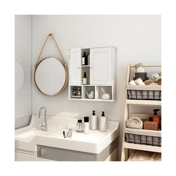TaoHFE Armario de baño gabinete de pared de baño con 2_2