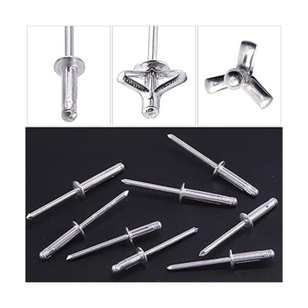 Tanstic Kit surtido de 70 remaches de aluminio de 316
