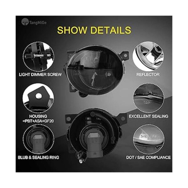 TangMiGe Luces antiniebla para Volkswagen GTI Volkswagen_4