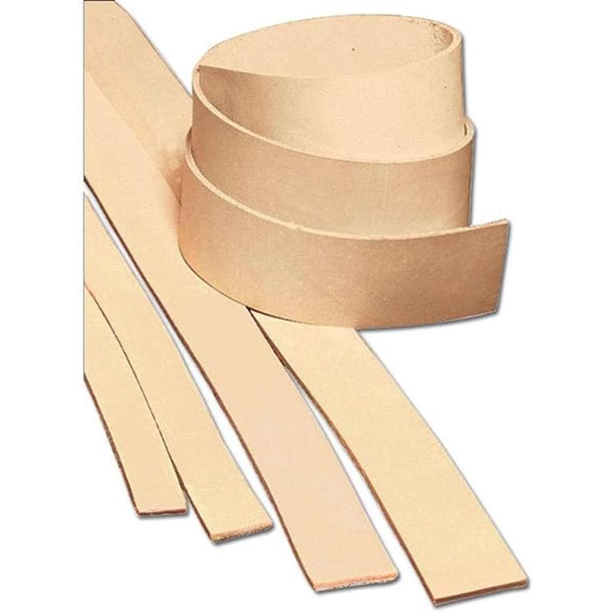 Tandy Leather 453200 Tira de cuero de vaca natural