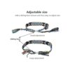 Tangser Pulseras de amistad de Nepal tejidas con cierre_3