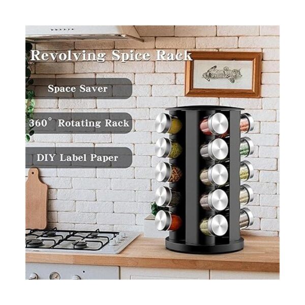 Revolving Spice Rack Spice Racks Organizer for Kitchen