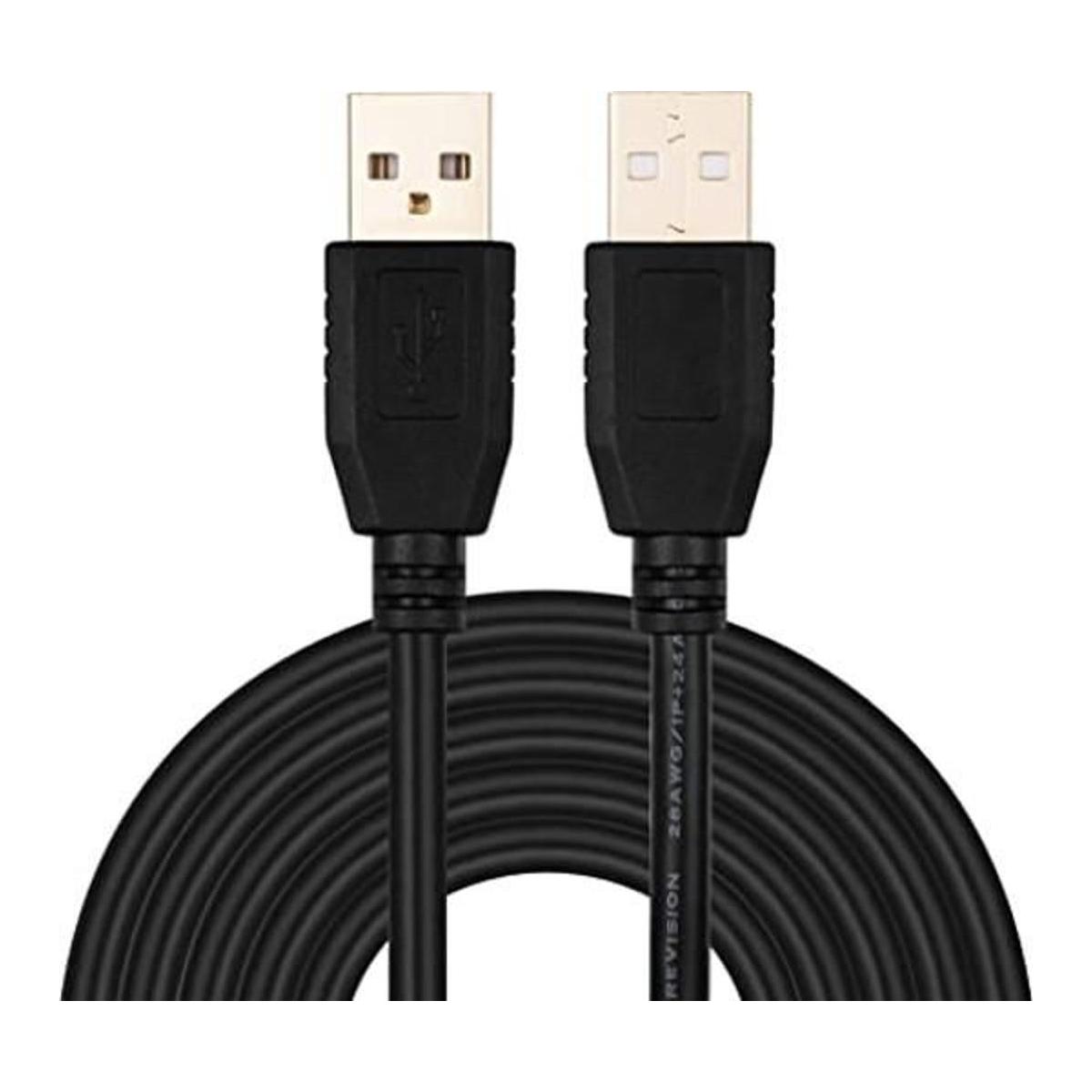 Cable USB A a A macho de 40 pies Tan QY USB a USB cable