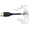 Cable USB A a A macho de 65 pies Tan QY USB a USB macho a