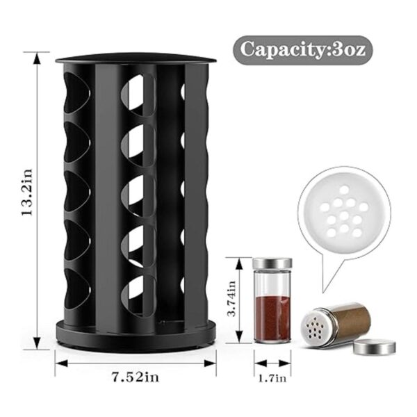 Revolving Spice Rack Spice Racks Organizer for Kitchen