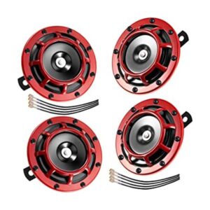 Kit de 4 bocinas de coche ruidosas de 12 V de tono_1