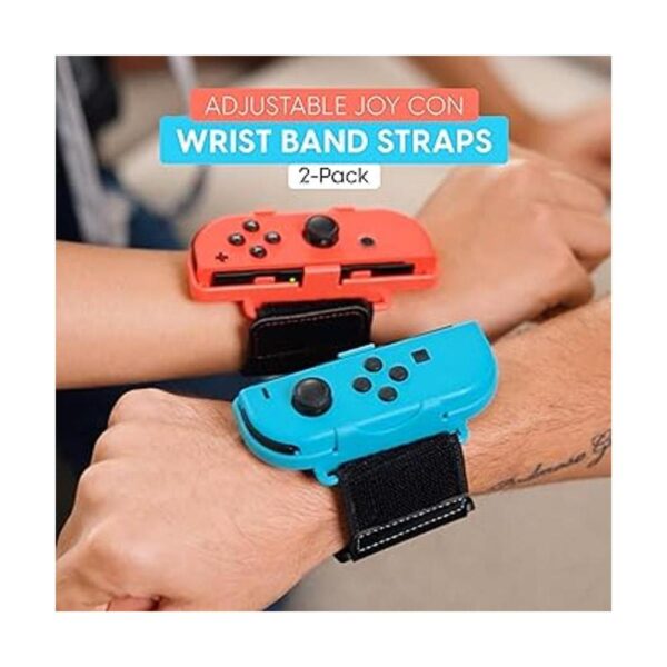 TALK WORKS Joycon Wrist Band Straps for Nintendo Switch_2