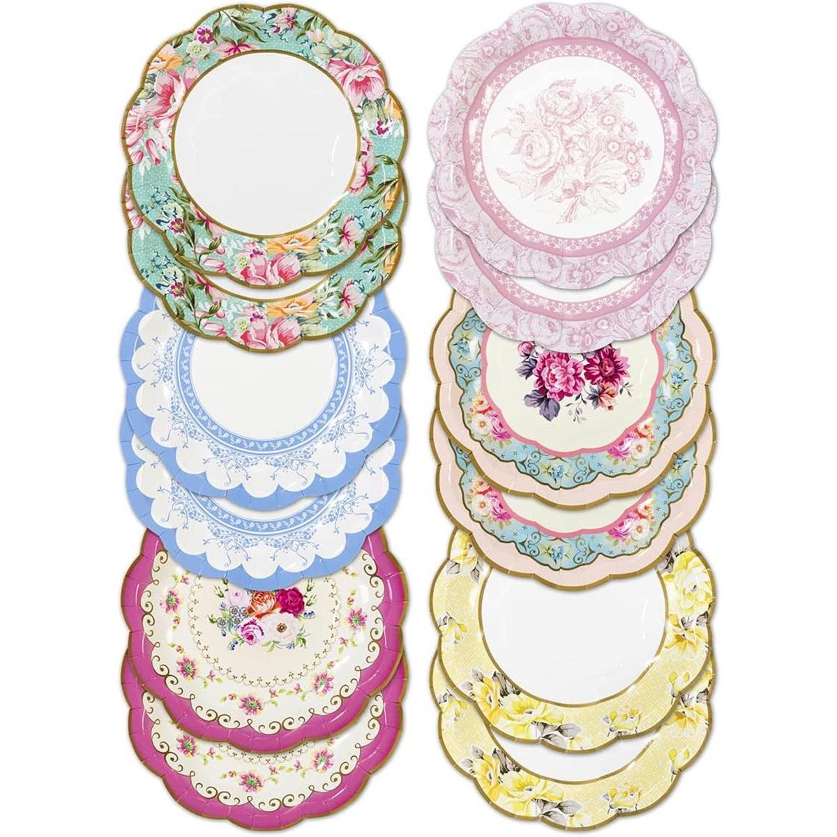 Talking Tables platos de cartón Truly Scrumptious con