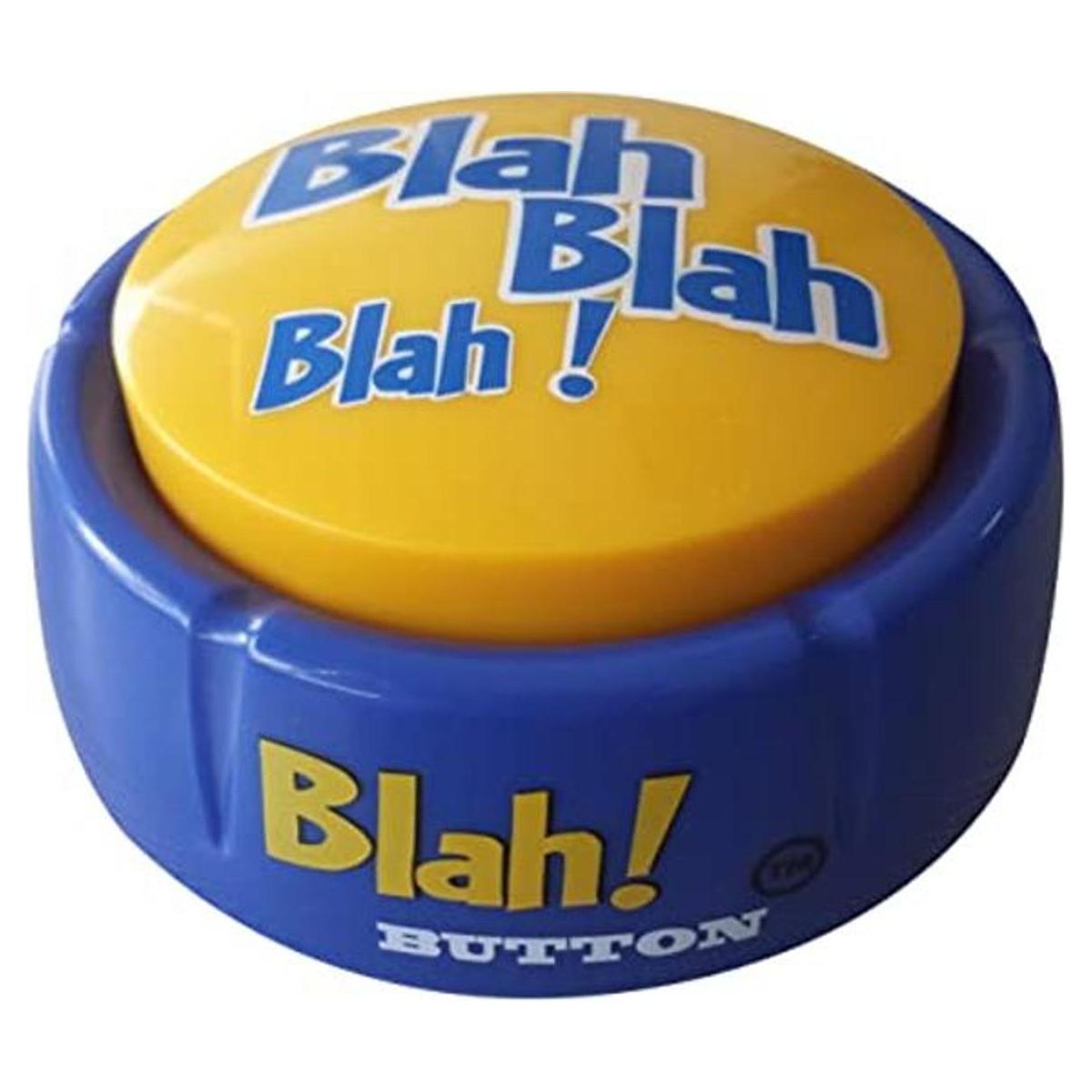 Botón Blah Incluye 12 frases Blah hilarantes