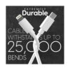 TALK WORKS Cable USB C a Lightning para iPhone de 10 pies_4