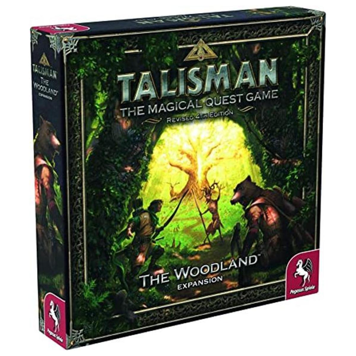 Pegasus Spiele Talisman The Woodland Juego de mesa Verde