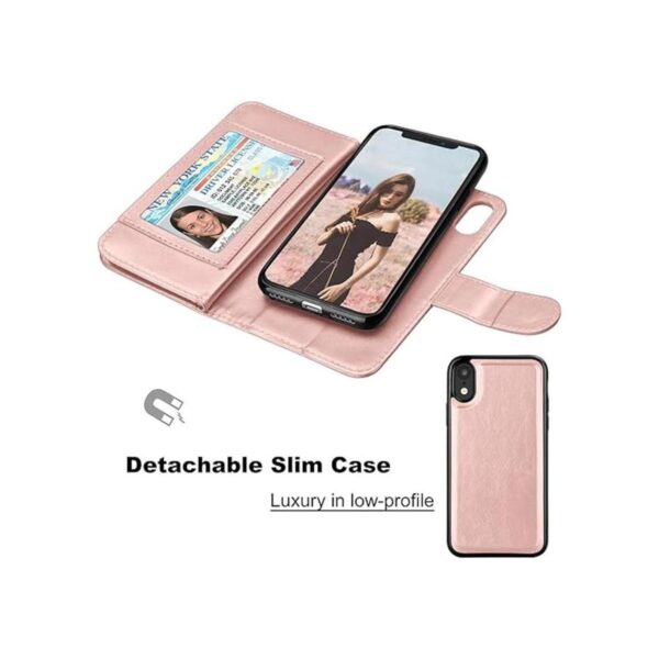 Takfox Funda tipo cartera para iPhone XR iPhone XR de_4