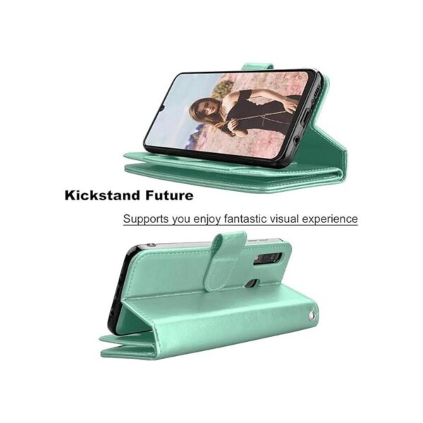 Takfox Funda tipo cartera para Samsung Galaxy A20 y_5