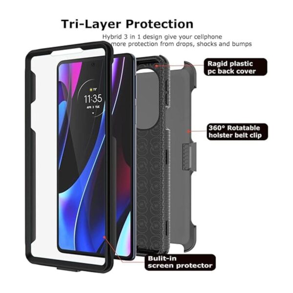 Takfox Moto Edge Plus 2022 Funda para Motorola Edge_3