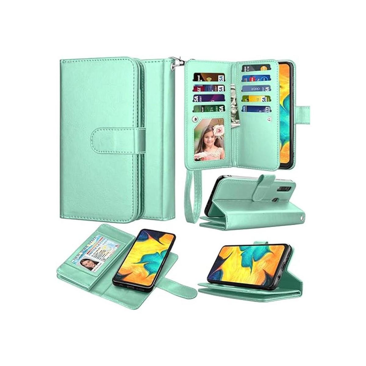 Takfox Funda tipo cartera para Samsung Galaxy A20 Galaxy