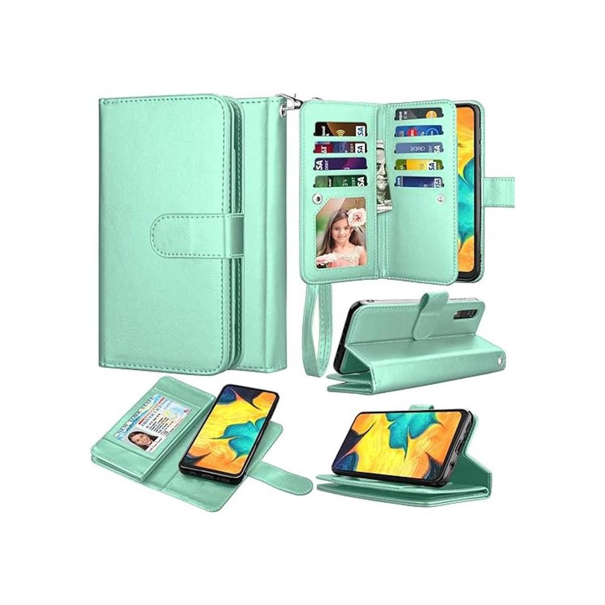 Takfox Funda tipo cartera para Samsung Galaxy A50 Galaxy