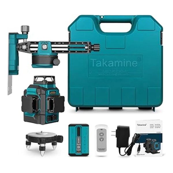 Takamine Nivel láser verde autonivelante de 12 líneas de 3_6
