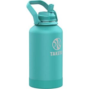 Takeya Newman Pickleball Botella de agua aislada con tapa_1