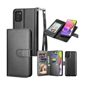 Takfox Funda para Samsung Galaxy A03s funda tipo cartera_1