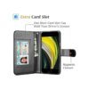 Takfox Funda tipo cartera para iPhone SE 2020 iPhone 7_3