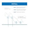 Taiva Luces LED de paisaje de bajo voltaje con conector_4