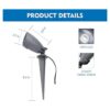 Taiva Luces LED de paisaje de bajo voltaje con conector_2