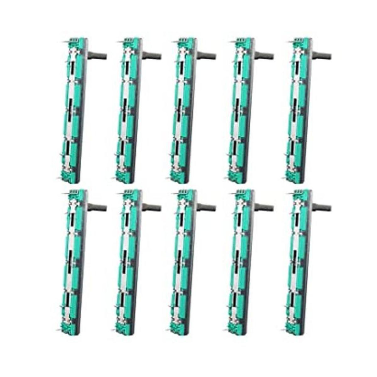 Taiss Potenciómetro electrónico B103 de 10 K Ohm de doble