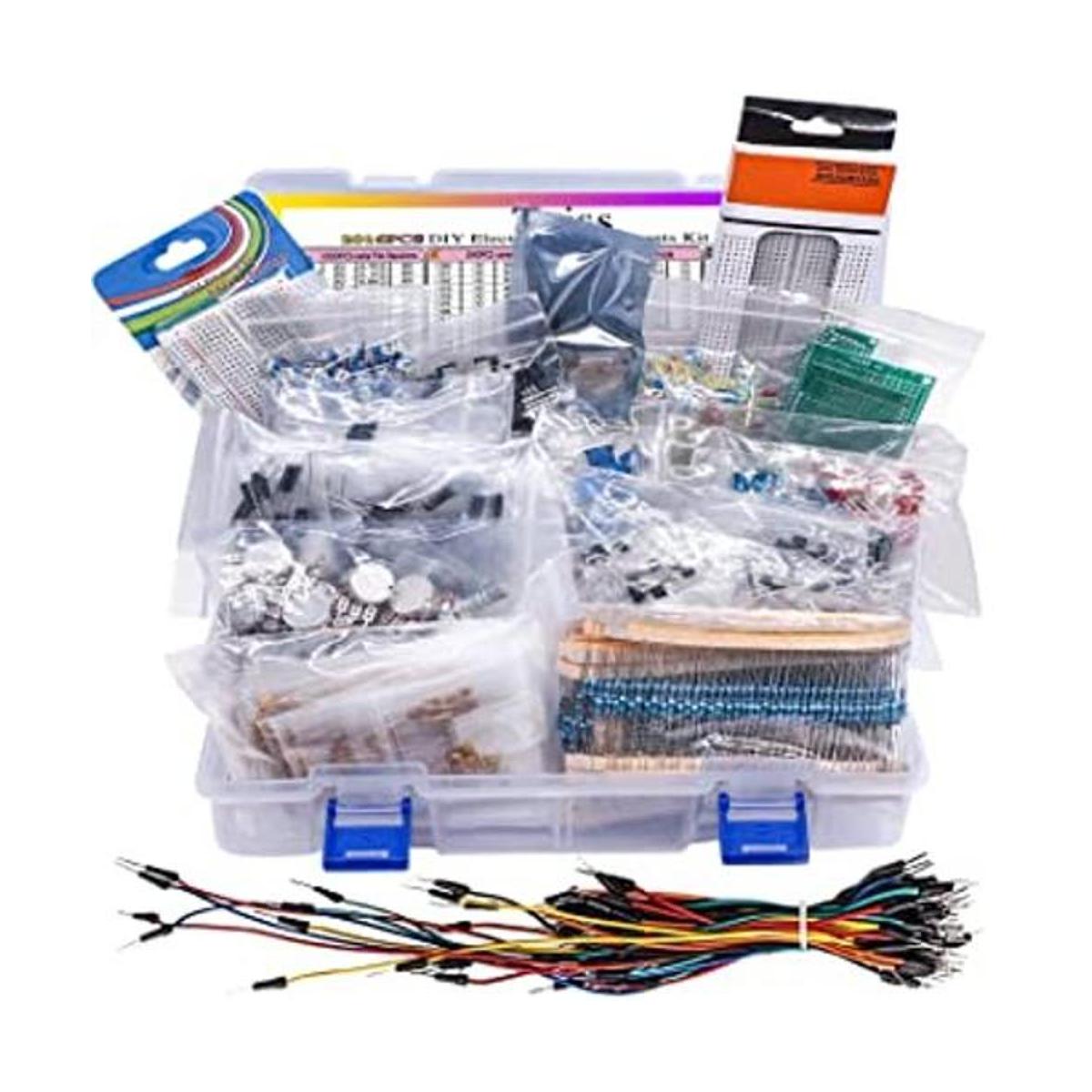 Taiss Surtido de kit de componentes electrónicos