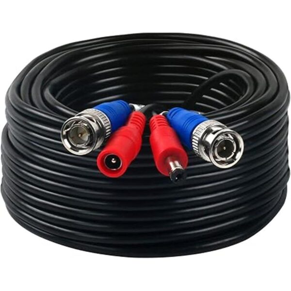 Tainston Paquete de 4 cables de alimentación de vídeo BNC_2