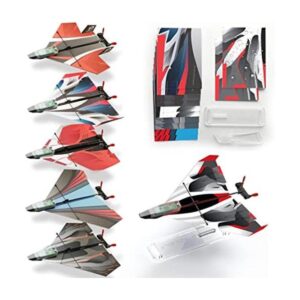 Plantillas de avión de papel para modelos POWERUP 12