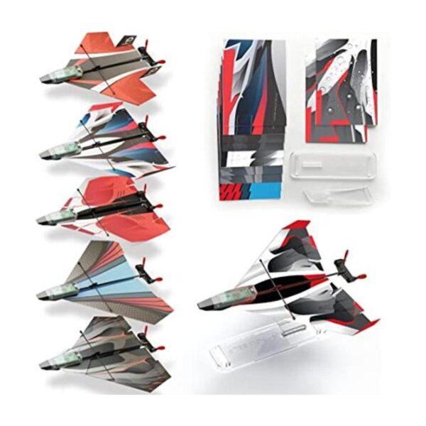 Plantillas de avión de papel para modelos POWERUP 12