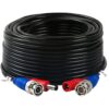 Tainston Cable de alimentación de vídeo BNC 2 unidades