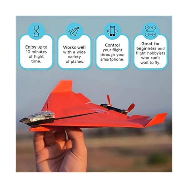 POWERUP 4.0 El kit de avión de papel controlado por_2