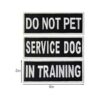 Service Dog in Training Do Not Pet Chaleco de apoyo_2