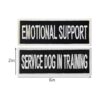Service Dog in Training Do Not Pet Chaleco de apoyo_3