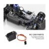 Taidda Servo para automóvil RC impermeable duradero de