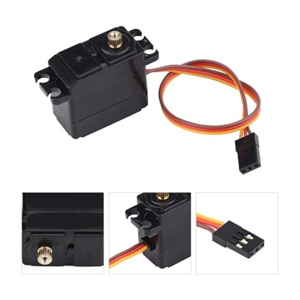 Taidda Servo para automóvil RC impermeable duradero de
