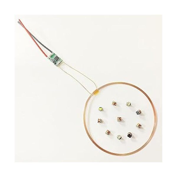 Taidacent Bobina LED inalámbrica con control remoto de_2