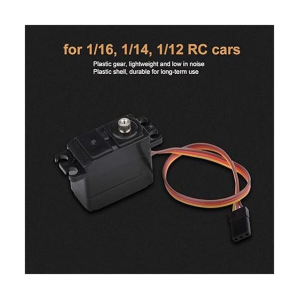 Taidda Servo para automóvil RC impermeable duradero de